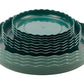12Pcs Round Plastic Plant Saucers Durable Flower Pot Tray for Indoor Outdoor Garden