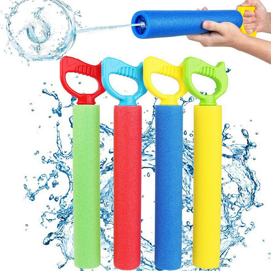 4Pcs Water Gun Foam Water Squirt Shooter Gun Pool Game Summer Fun Water Blaster
