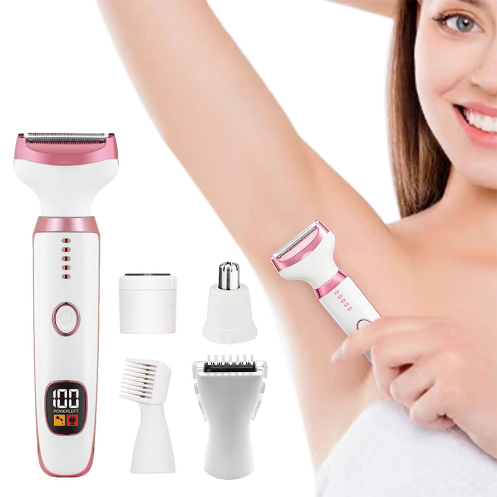 5 In 1 Electric Razor Shavers For Women Bikini Trimmer Face Razors Eyebrow Trimmer