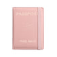 RFID Blocking Travel Passport Holder with Elastic Strap