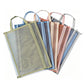 5 Pack Mesh Zipper Pouches A4 Storage Bags with Handle for Puzzles Blocks Toys