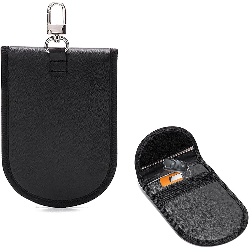 PU Faraday Bag for Car Key Fob RFID Blocking Pouch