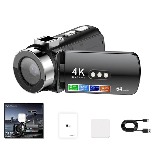 4K Video Camera Camcorder 64MP Vlogging Camera for YouTube