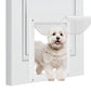 Pet Door for Cats and Dogs with Locking Panel