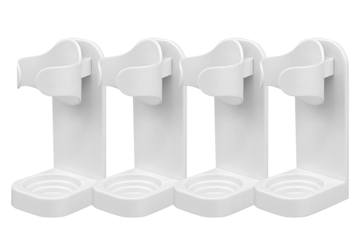 4Pcs Electric Toothbrush Holder Wall Mounted Bathroom Organizer