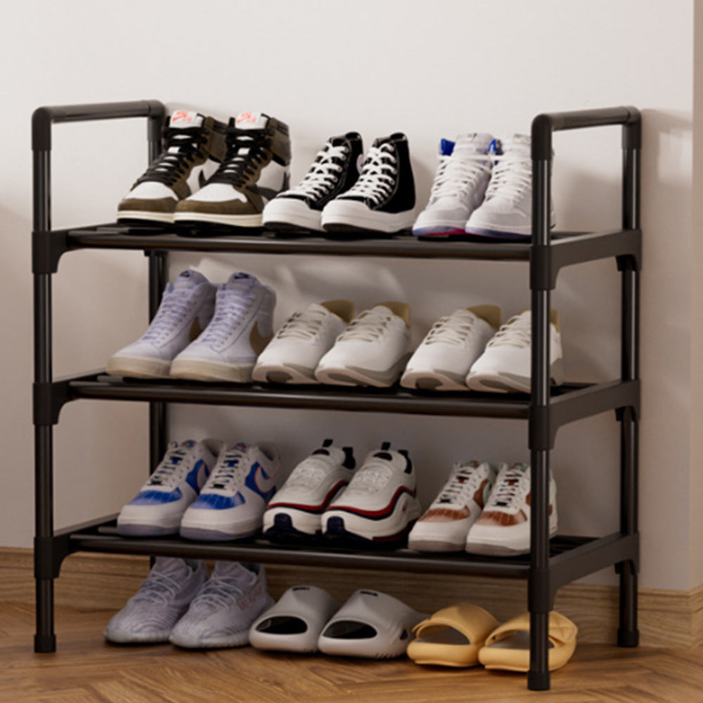 Shoe Rack 3 Tier Shelves Shoes Cabinet Storage Organizer Shelf