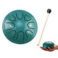 Rain Drum For Outside Mini Steel Tongue Drum Rain Chime 4.5 Inches 8 Notes