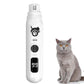 LED Display Pet Nail Grinder Dog Nail Trimmers With 3 Speeds For Small Large Dogs And Cats