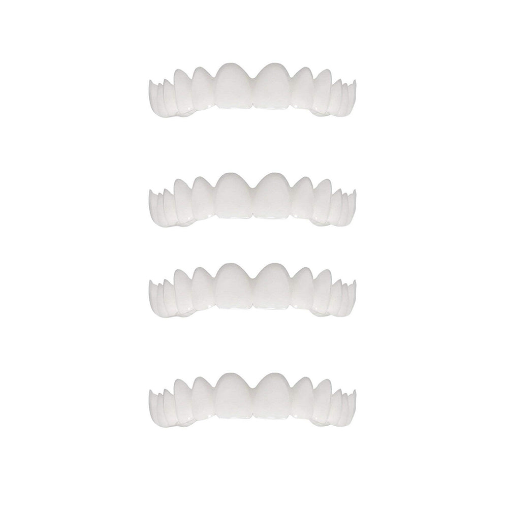 2Pcs Snap On Cosmetic Instant Smile Comfort Teeth Sockets