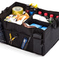 Car Trunk Organizer Collapsible Multi-Compartment Car Boot Organizer For Car Tool