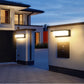 Outdoor Square Solar Light Control Wall Light