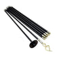 12 Pieces Flexible Chimney Brush Set Drain Cleaner Rods for Pipe Dryer Vent Cleaning