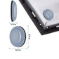 24Pcs Adhesive Kitchen Appliance Sliders Pads for Counter Tray