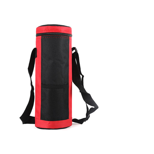 Portable Travel Cooler Bag Insulated Wine Bottle Tote Carrier Bag