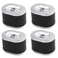 4 Pack Air Filters Compatible with GX160 GX200 168F 170 Gasoline Engines