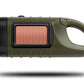 Hand Crank Solar Powered Flashlight Emergency Rechargeable LED Flashlight