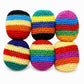 Funny Crochet Footbag Woven Kickball Soft Knitted Kick Balls Juggling Balls for Outdoor Play