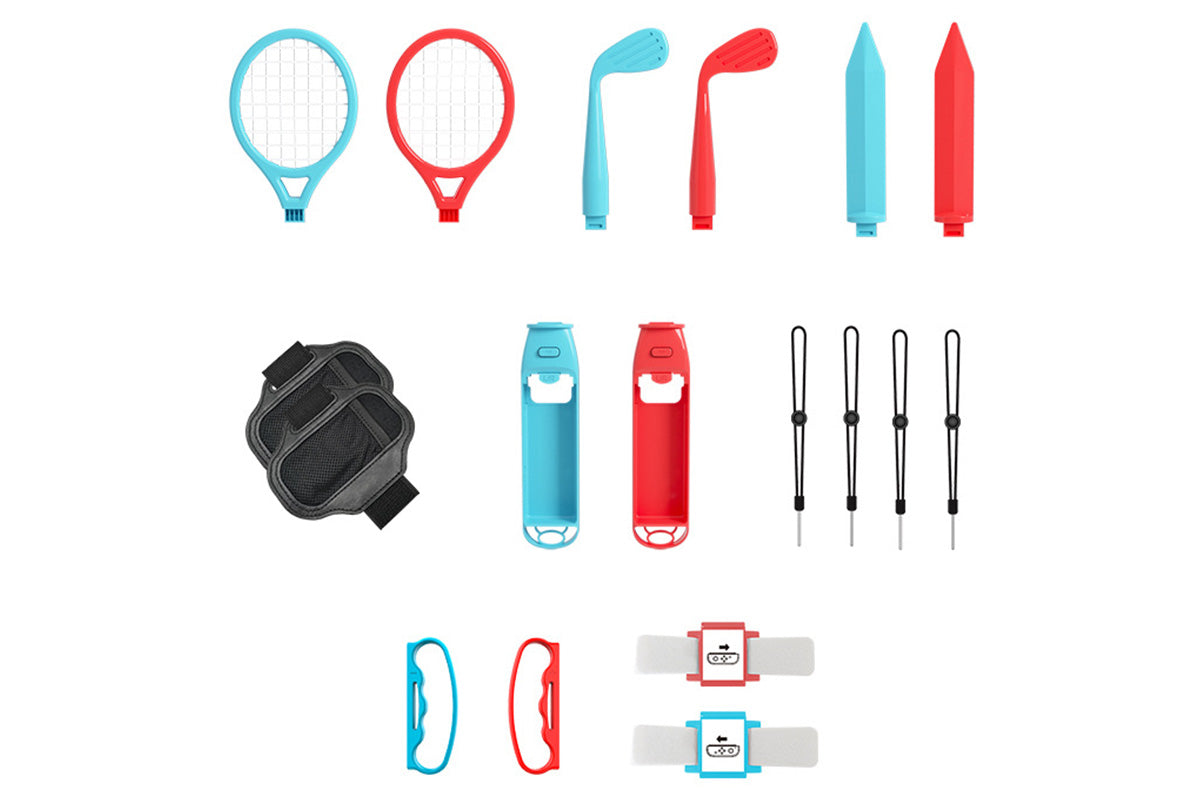 18 in 1 Family Party Game Motion Sports Accessories Bundle for Nintendo Switch