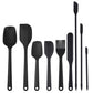9PCS Silicone Spatula Set Non stick Spoon Utensil Baking Tools With Ergonomic Grip