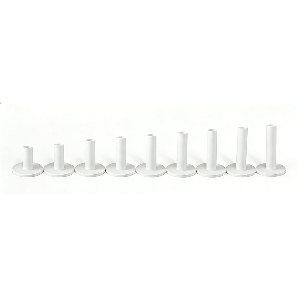 8 Pack Golf Rubber Tees 35-80 mm Flexible Durable Driving Range Practice Tees