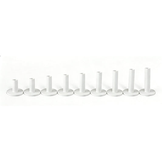 8 Pack Golf Rubber Tees 35-80 mm Flexible Durable Driving Range Practice Tees
