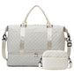 Travel Duffel Bag with Shoe Compartment