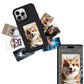 Ink Screen Display DIY Custom Picture iPhone Case-For iPhone 15 Pro