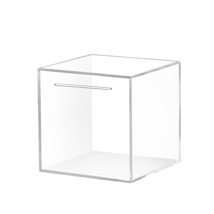 Must Break to Open Acrylic Clear Piggy Bank