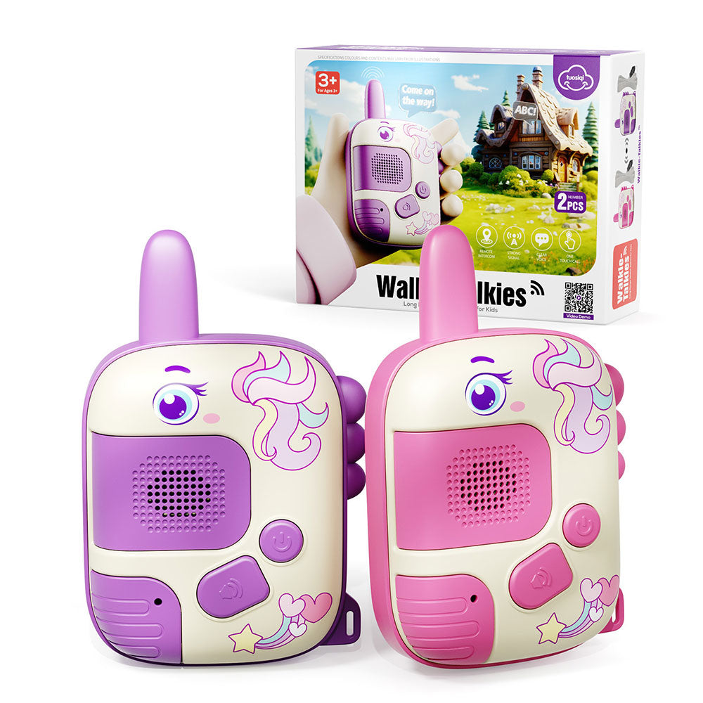 2Pcs Kids Walkie Talkies Toys Two-Way Radio Kids Rescue Talkies