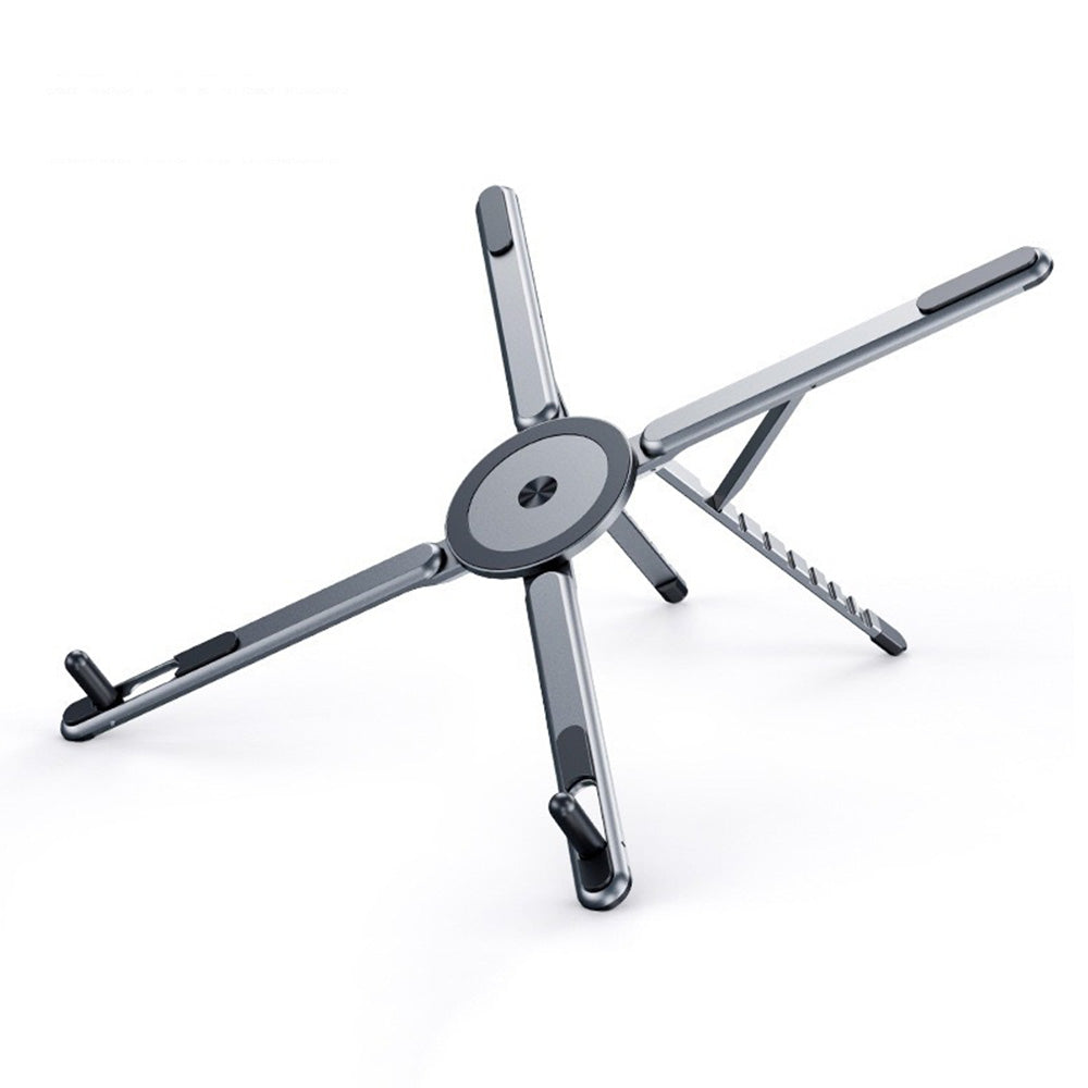 3 in 1 Phone Tablet Laptop Stand Foldable Adjustable Alloy Holder