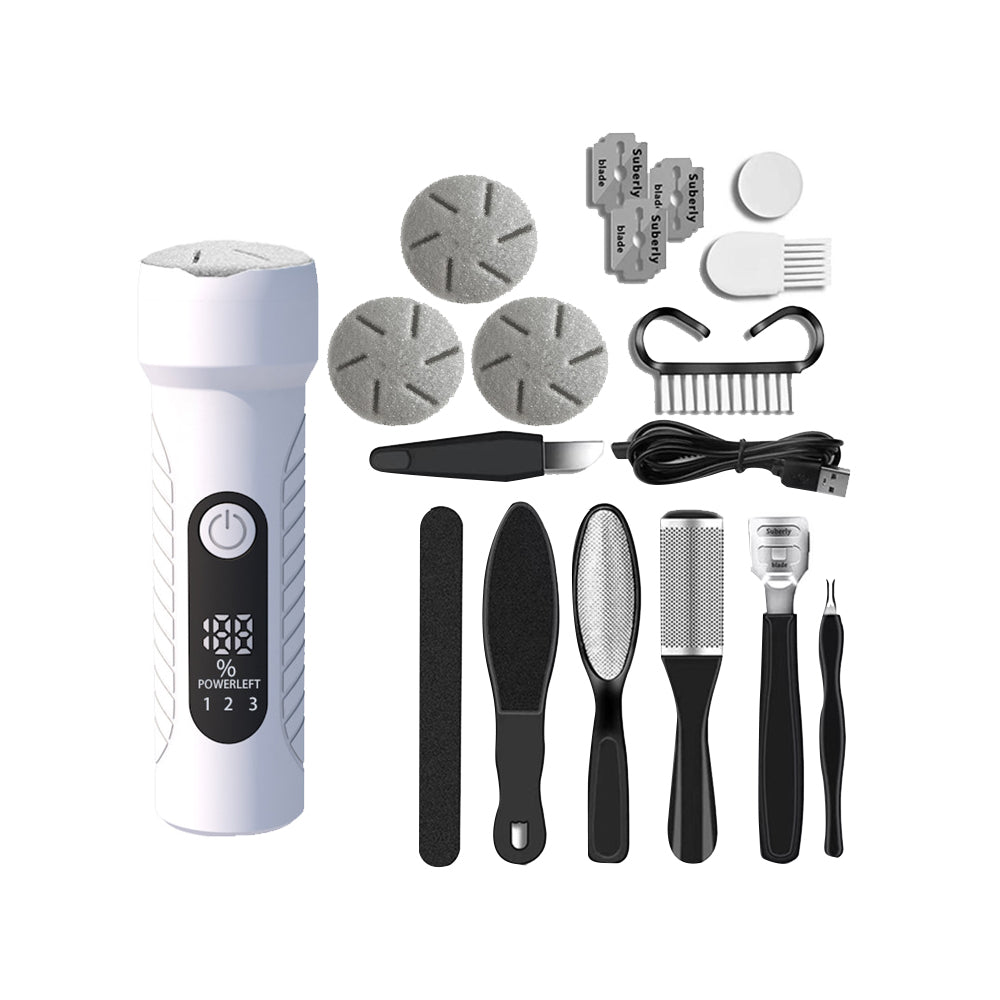 Rechargeable Electric Foot Callus Remover Kit