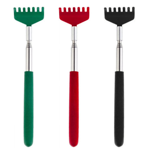 3 Pack Retractable Stainless Steel Back Scratcher