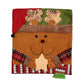 Christmas Chair Covers with Santa Hat for Holiday Dinner Party