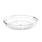 Clear Rotating Lazy Susan for Kitchen Bathroom Vanity Organization