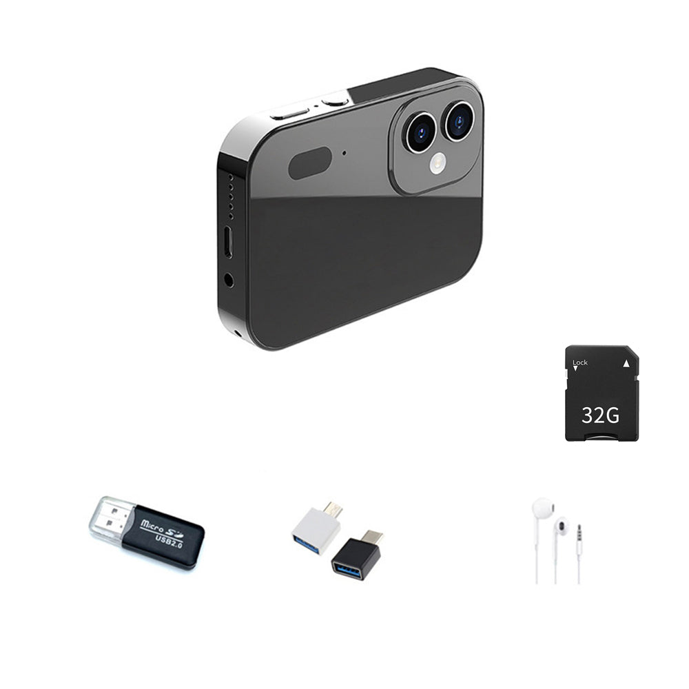 4K Digital Camera 64MP Compact Point and Shoot with 3in Touchscreen 16X Zoom for Boys and Girls