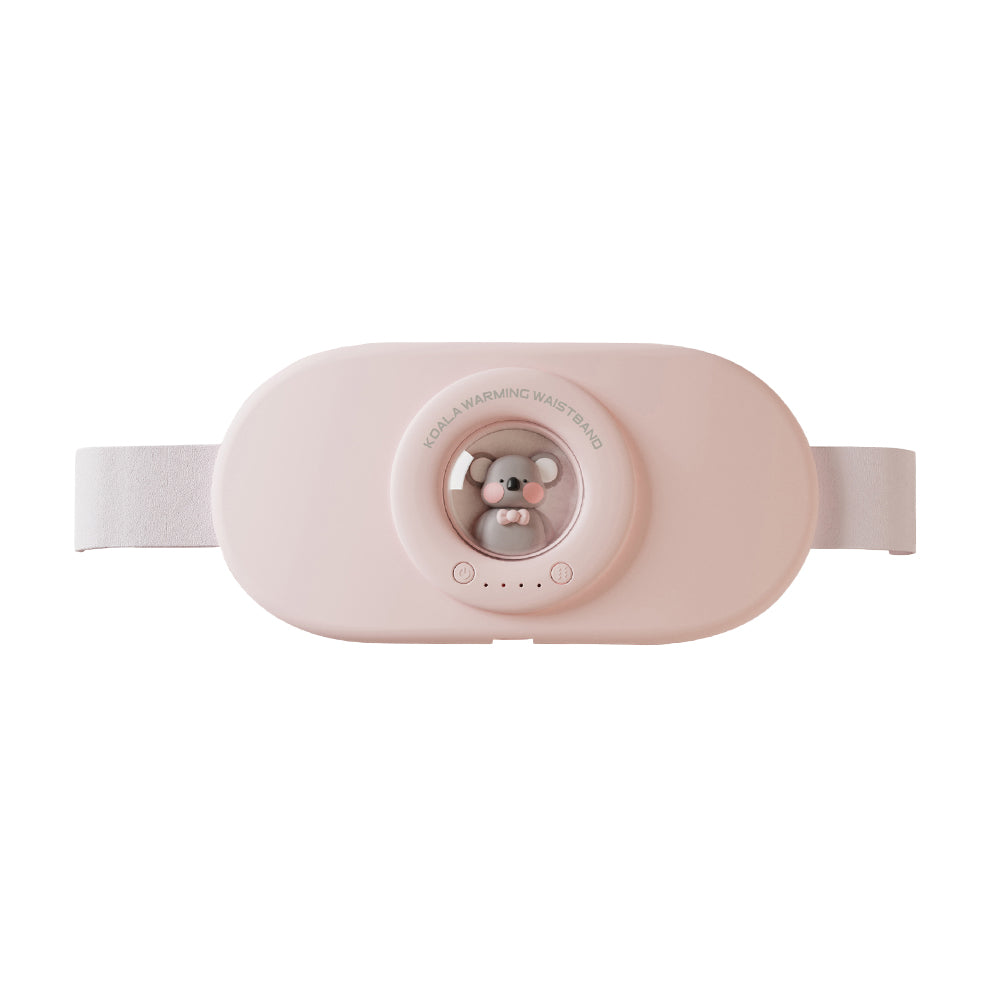 Cute Cartoon Koala Portable Menstrual Heating Pad Electric Heated Waist Belt