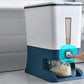 12KG Rice Dispenser Large Food Container Grain Storage Bin with Measuring Cup