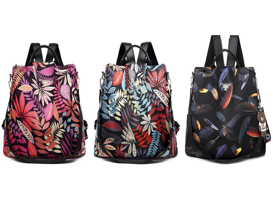 Women's  Anti-Theft Backpack Travel Shoulder Bag
