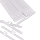 40Pcs 8.9 / 10 / 12.7cm Vertical Blind Double Hole Connector Clips for Vertical Blinds