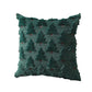 Christmas Pillow Covers 45x45cm Soft Plush Xmas Tree Throw Pillow Cases(No Insert)