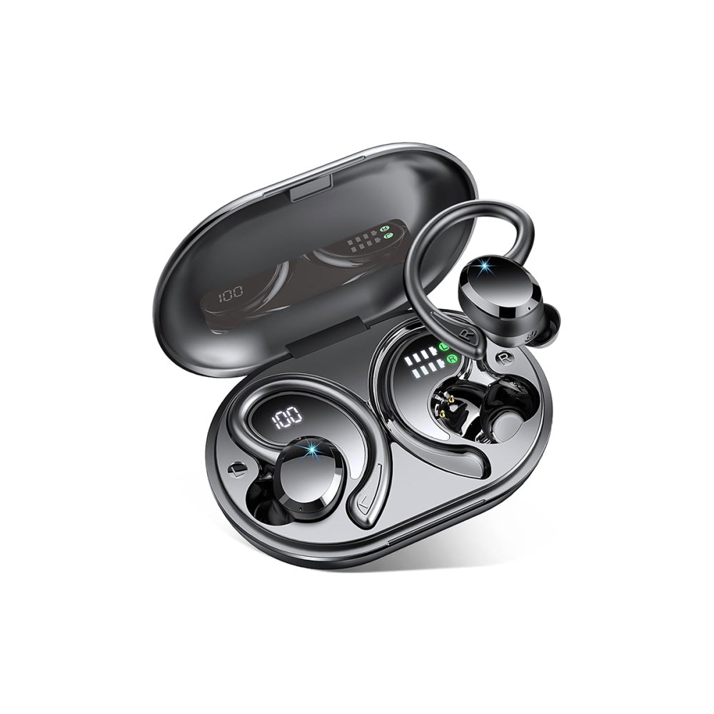 Wireless Earbuds Sport Bass Hi-Fi Stereo Over Ear Buds for Laptop Pad Android iOS