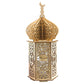 Christmas Wooden Lantern – Decorative Carved Hollow LED Night Light for Holiday Home Decor