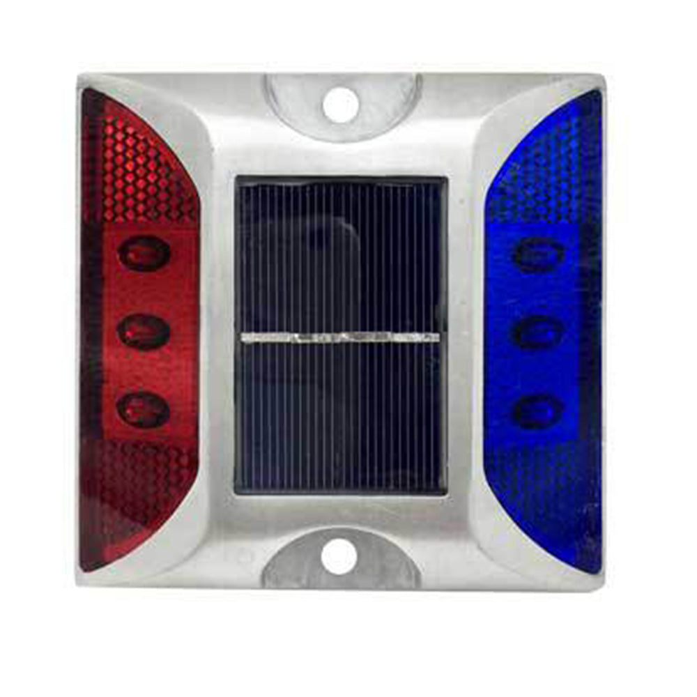 2 Pack Solar Deck Lights for Outdoor Roadway Driveway and Path Marking