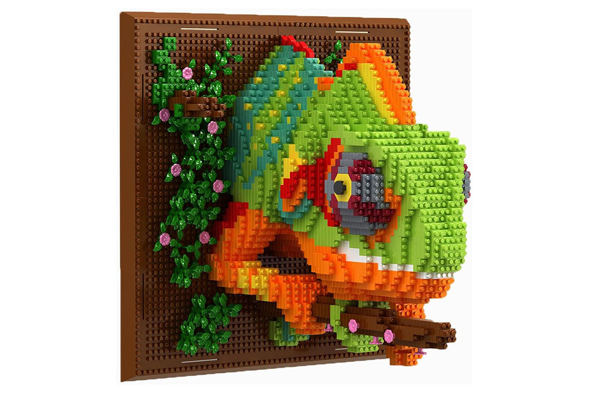 3D Wall Art Animal Building Blocks Set 3D Creative Building Toy