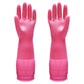 38cm Extra Long Rubber Gloves 3 Pack Heavy Duty Cleaning Gloves for Dishwashing