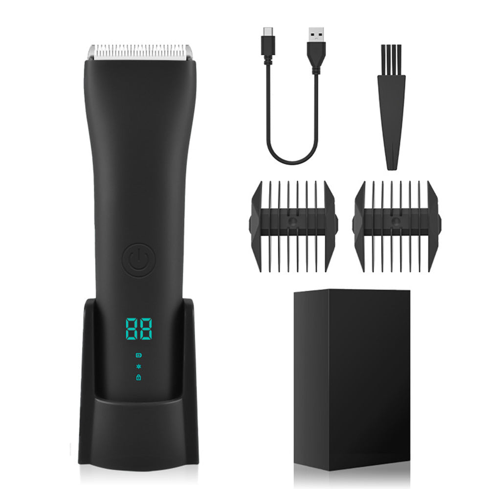 Electric Men Body Hair Trimmer Waterproof Full Body Shaver