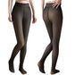Sheer Tights Plus Size Winter Thermal Pantyhose Bare Legs Illusion Warm-Black