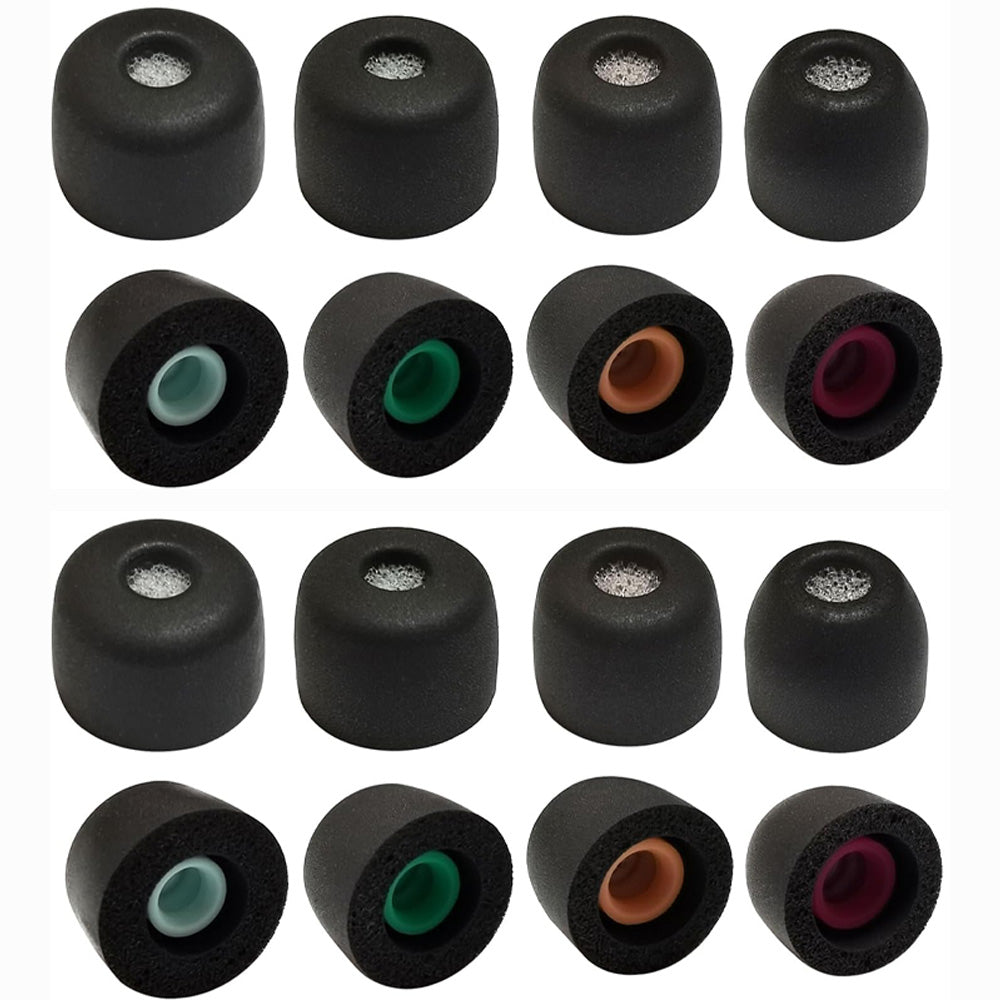 16 Pcs Memory Foam Ear Tips for Sony WF-1000XM6 XM5 XM4 Earbuds