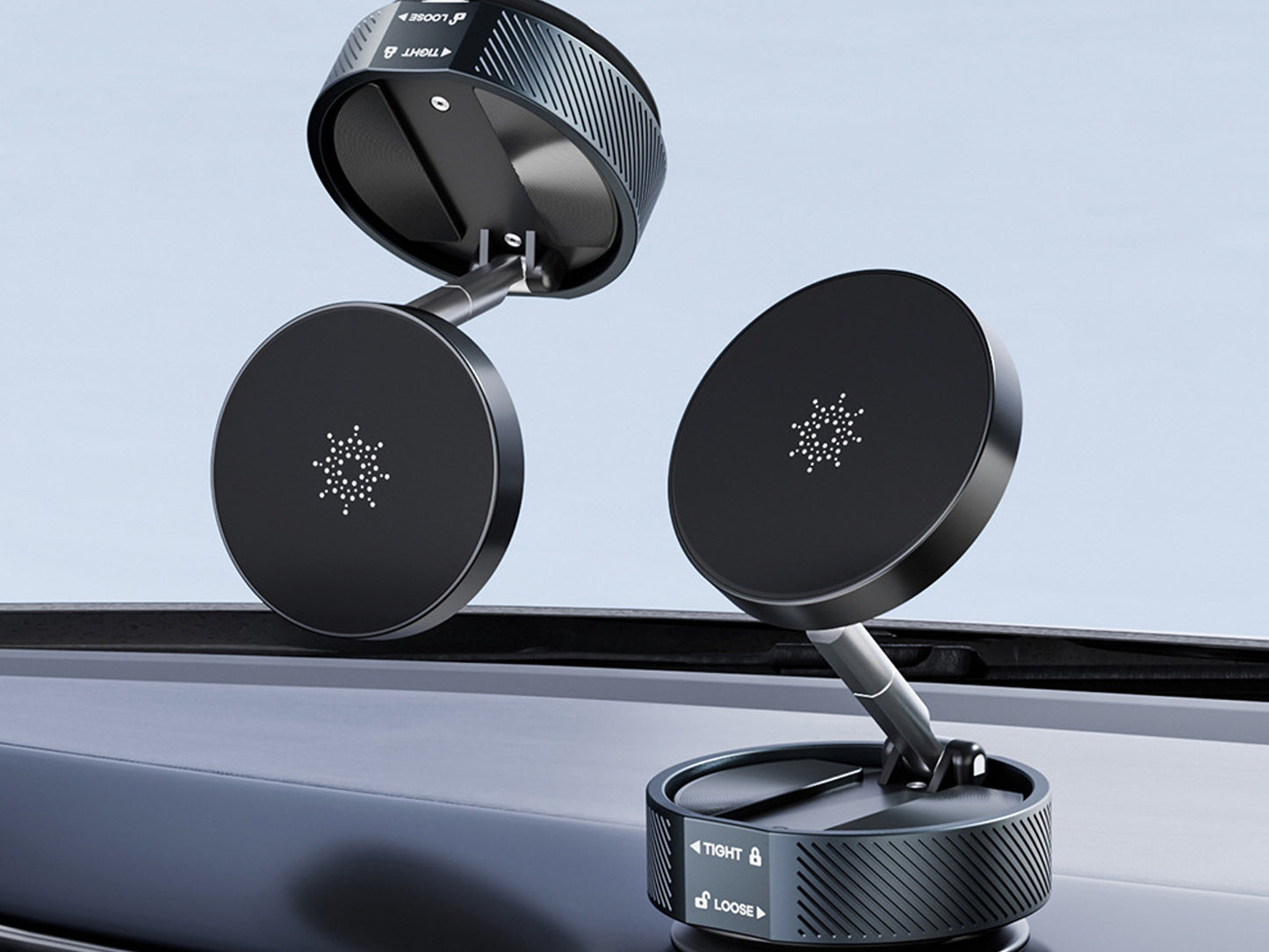 Vacuum Magnetic Phone Holder for Magsafe Magnetic Suction Cup Car Phone Mount