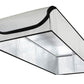 Attic Stairs Insulation Cover with Zipper Seal Thermal Barrier Dustproof Tent